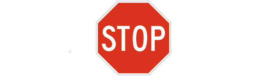 Stop sign Google Penalty